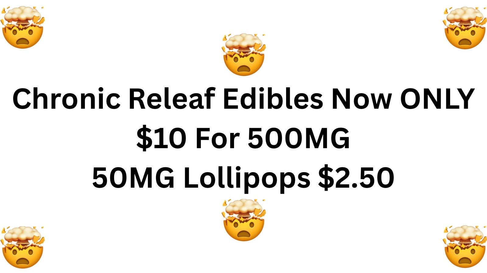 FOG Products MASSIVE Sale! 500MG $10! 50MG $2.50
