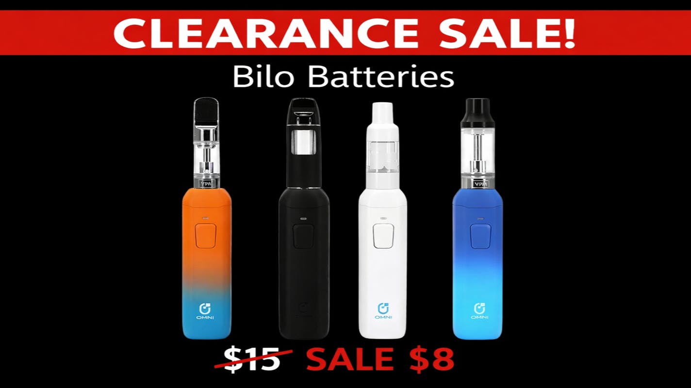 FOG Products Bilo Battery Blowout Sale Only @FOG $8!
