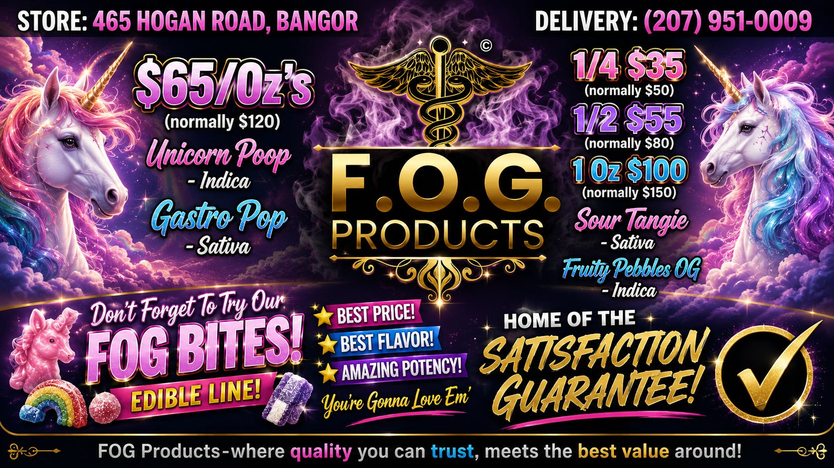 FOG Products FOG Weekend Of Sales! See Pic For Strains!