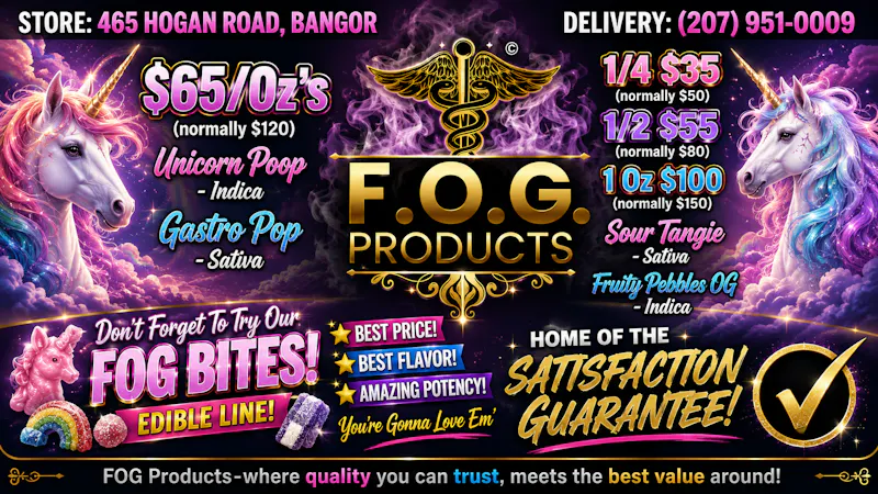 FOG Products FOG Weekend Of Sales! See Pic For Strains!