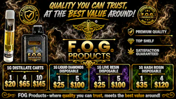FOG Products FOG Carts You Can Trust Using ONLY The Best!!!!!!!