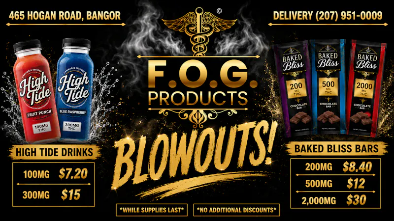 FOG Products FOG's BLOWOUT SALES!