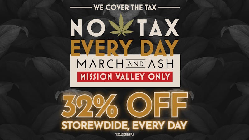 March and Ash - Mission Valley 32% Off - No Tax Everyday at Mission Valley