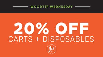JAR Cannabis Co. - Newry (Rec) 20% OFF - Wood-Tip Wednesday