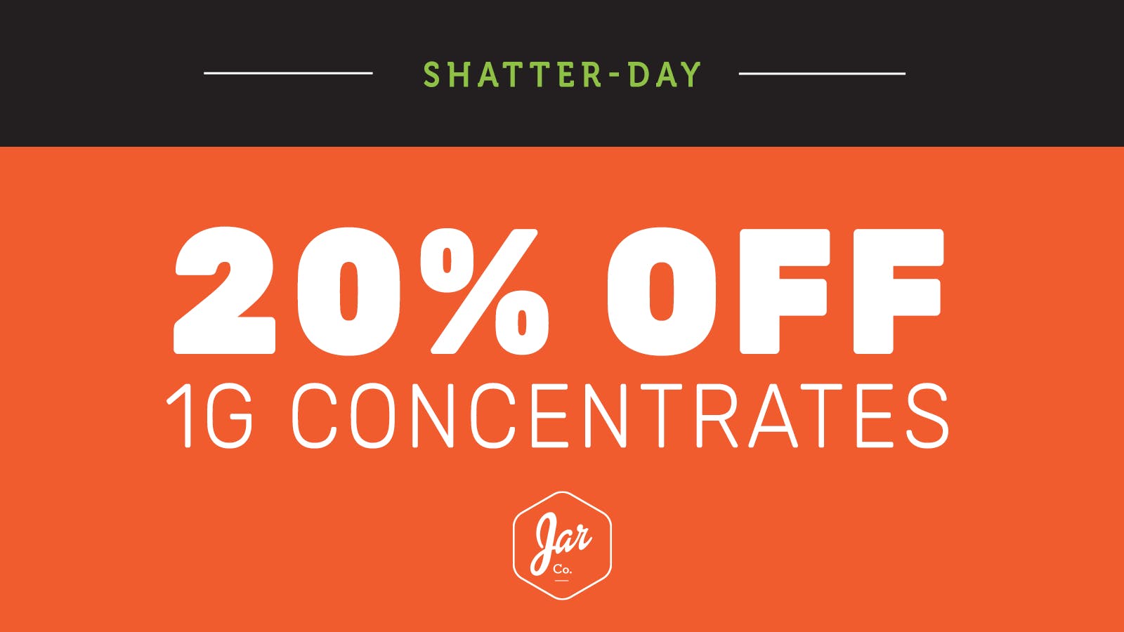 JAR Cannabis Co. - South Portland (Rec) 25% OFF 1g Rosin, Resin, and Shatter