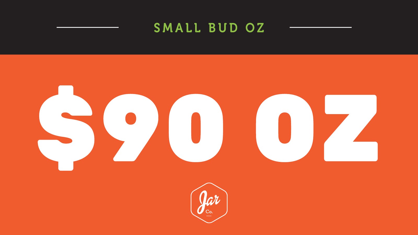 JAR Cannabis Co. Windham - Medical $90 oz - NOBO Small Buds