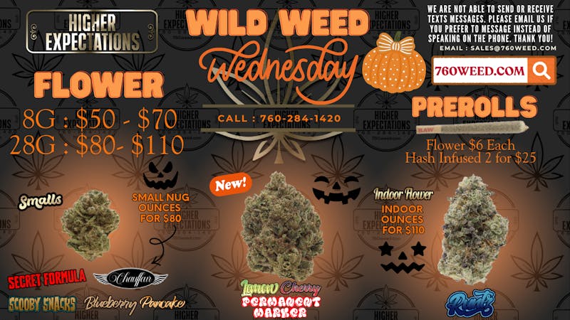 Higher Expectations Wild Weed Wednesday! New Flower Item : Permanent Z