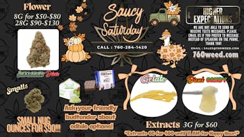 Higher Expectations Saucy Saturday!🍯 Happy Hour until 11 AM!