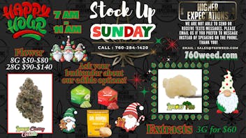 Higher Expectations Stock Up Sunday! 💚❤️