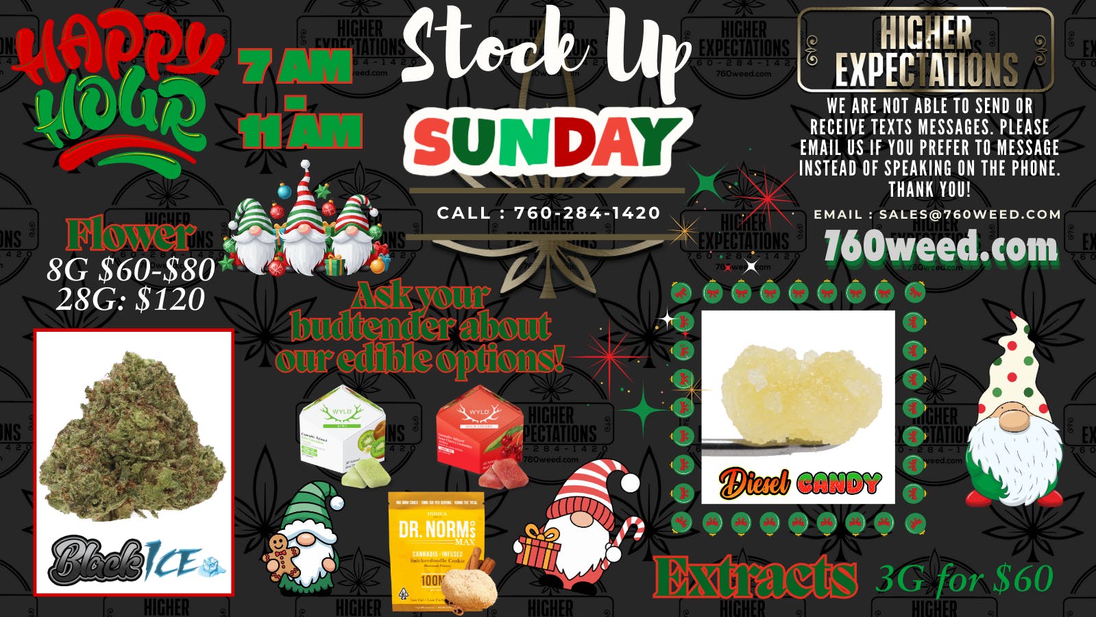 Higher Expectations Stock Up Sunday! 💚❤️