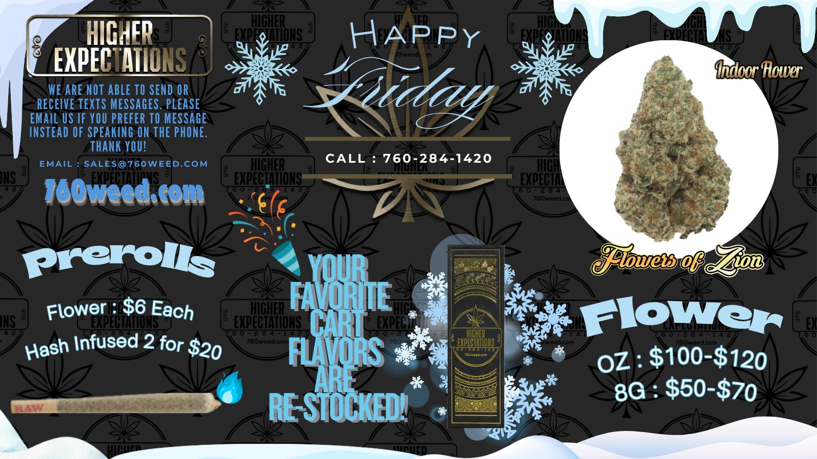 Higher Expectations Happy Friday! ❄️