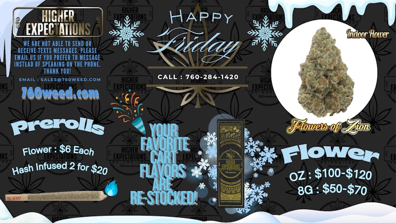 Higher Expectations Happy Friday! ❄️