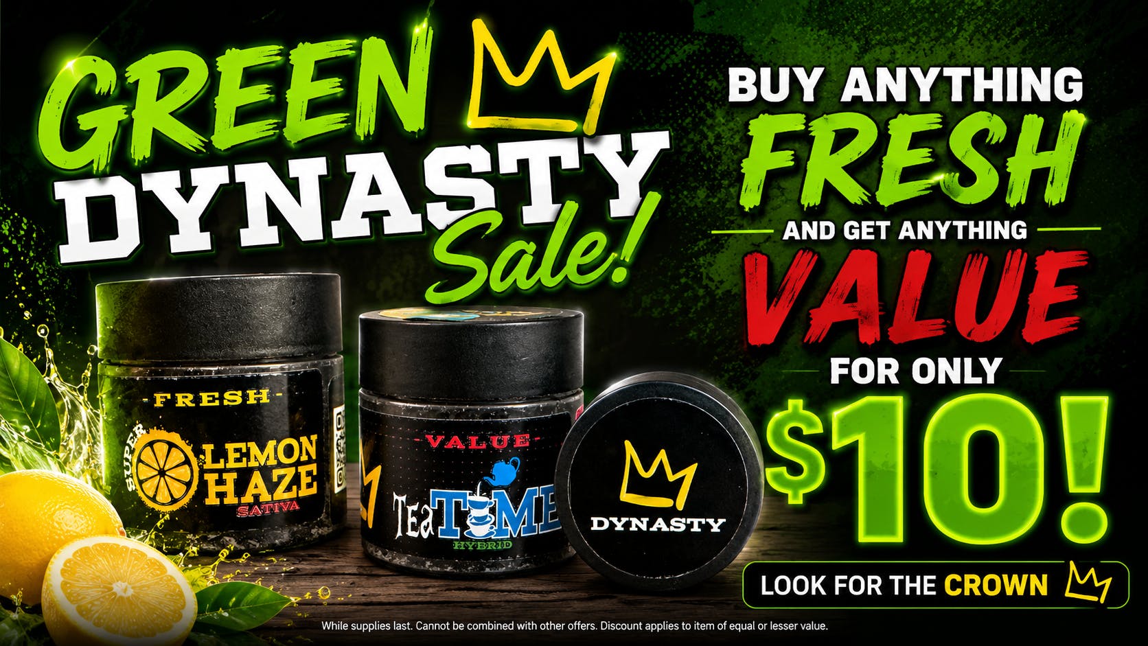 The Health Center 🔥$10 GREEN DYNASTY!!🔥READ DETAILS BELOW🔥