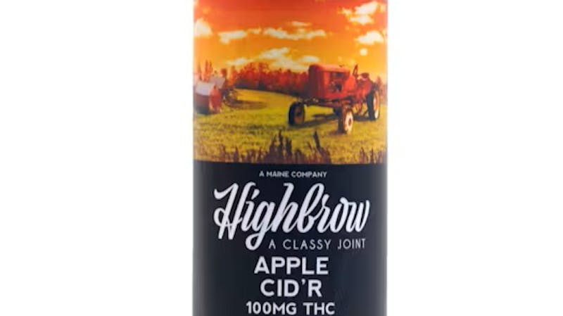 The Great Atlantic Puffin Company - Adult Use 100mg Highbrow Apple Cider for $21!