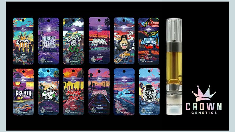 LEAF Crown Genetics Cart (B2 Get 1g Cart $1)