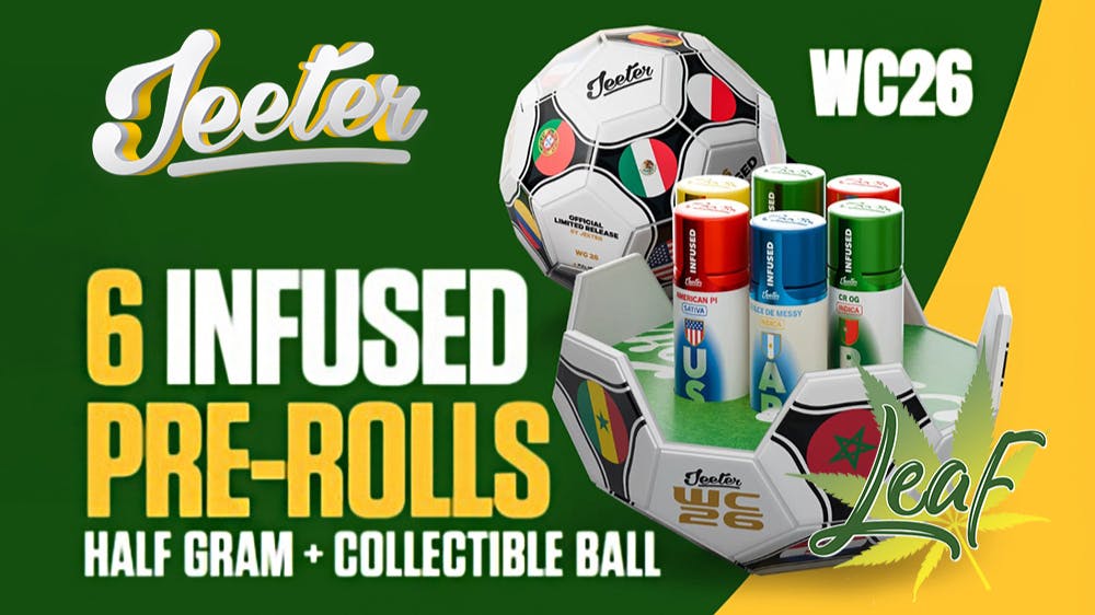 LEAF - Thousand Oaks - Taxes Included Jeeter World Cup 26 Limited Edition Bundle [.5g]