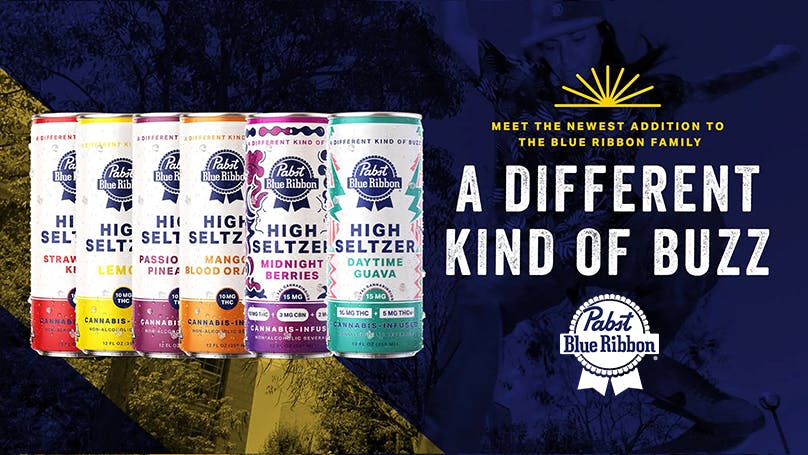 LEAF - Thousand Oaks - Taxes Included Pabst THC Seltzer (B5 Get 1 For $1)