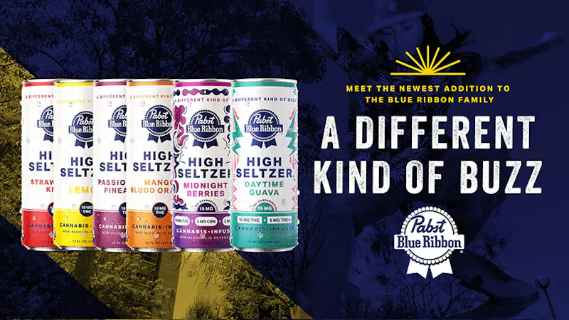 LEAF - Thousand Oaks - Taxes Included Pabst THC Seltzer (B5 Get 1 For $1)