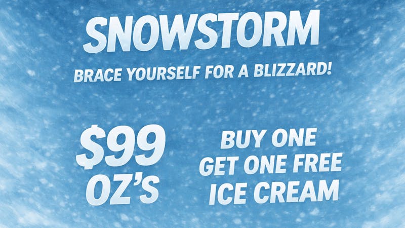 Nature's Miracle Snow Storm Sale!