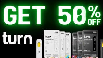 ATRIUM 50% off Turn disposables!