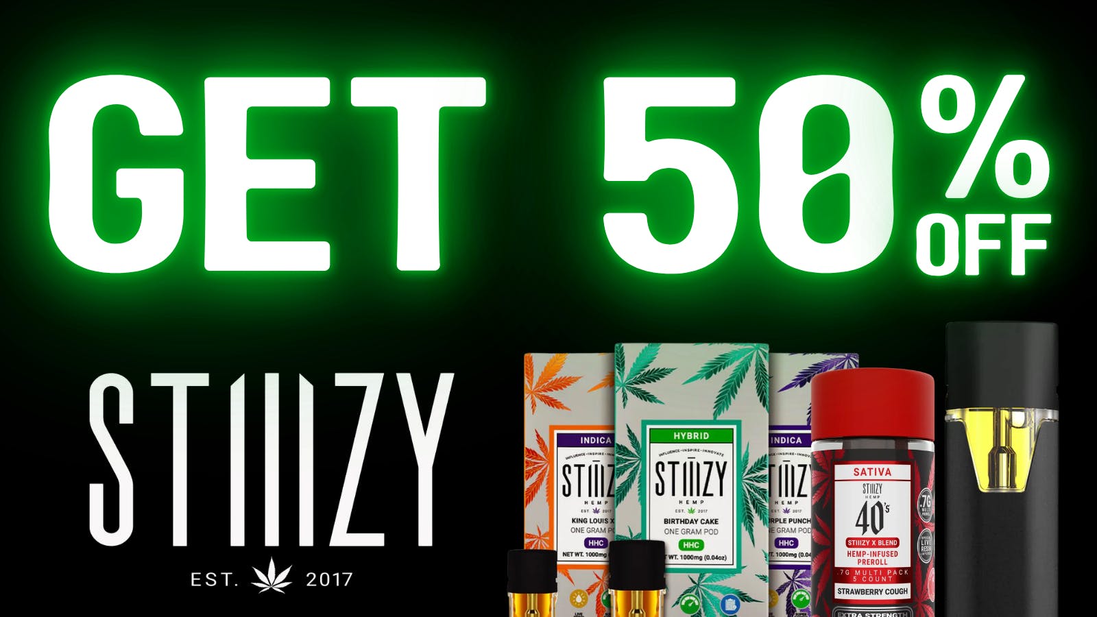 ATRIUM - Topanga STIIIZY 50% OFF STOREWIDE