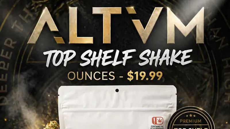 Urban Leaf Company - Drive Thru NEW TOP SHELF SHAKE OUNCES - 26% THC - $19.99