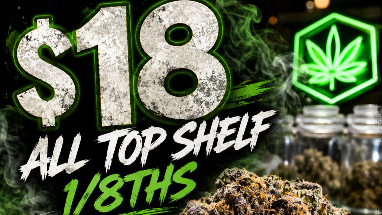 Urban Leaf Company - Drive Thru $18 - ALL TOP SHELF 1/8THS