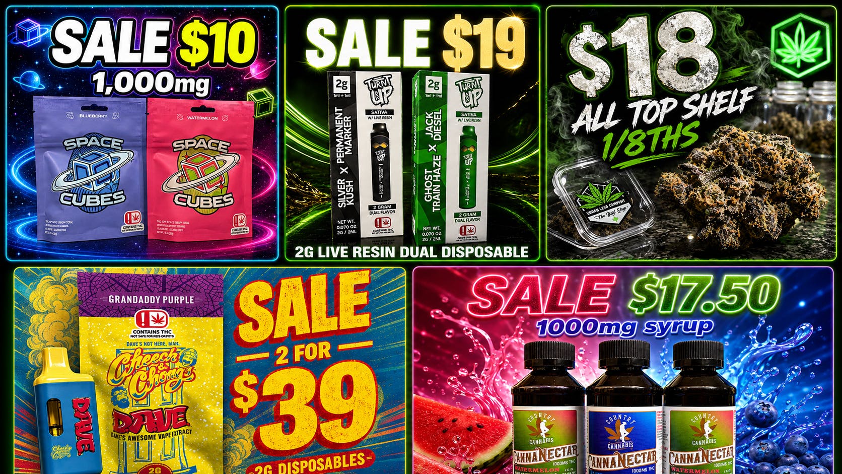 Urban Leaf Company - Drive Thru URBAN DEALS!