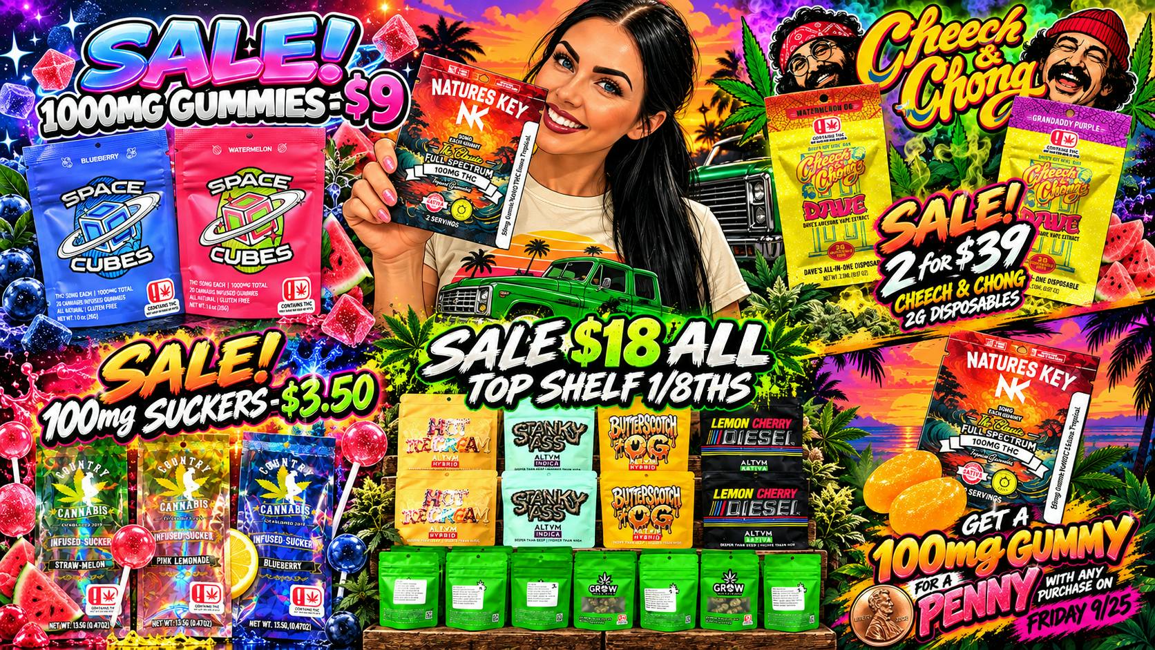 Urban Leaf Company - Drive Thru PENNY 100MG GUMMY W/ ANY PURCHASE 9/25