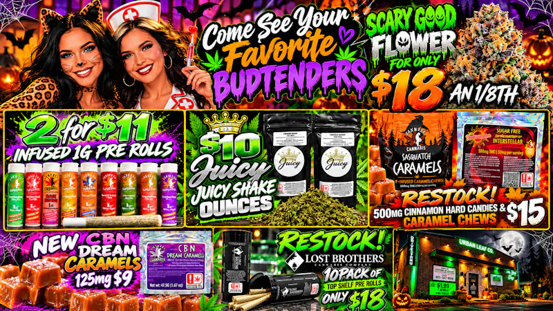 Urban Leaf Company - Drive Thru SCARY GOOD DEALS @ URBAN