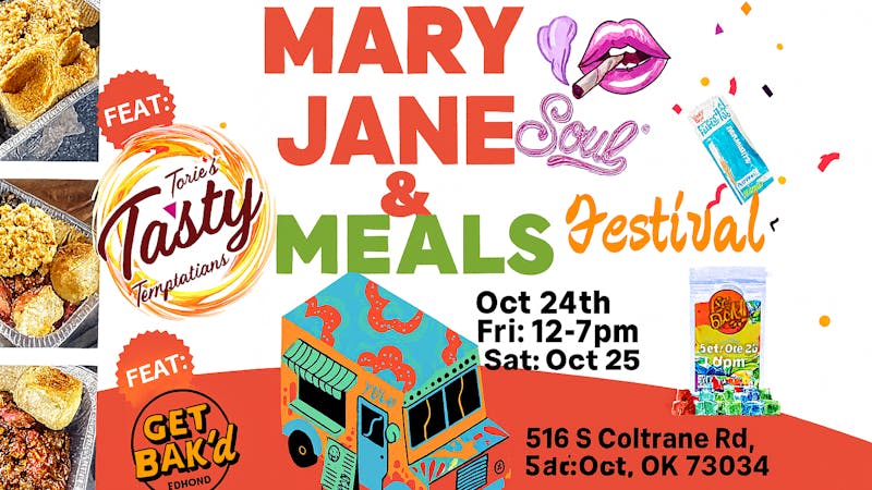 Get Bak'd Weed Dispensary Oklahoma City Mary Jane & Meals 🌿🍗