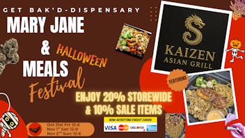 Get Bak'd Weed Dispensary Oklahoma City Mary Jane & Meals Festival🌿🍱