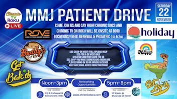 Get Bak'd Weed Dispensary Oklahoma City The Get Bak’d x Chronic Docs Greenlight Drive