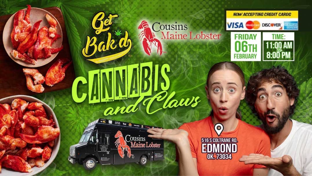 Get Bak'd Weed Dispensary Oklahoma City Cannabis🍃 & Claws 🦞 Festival 🎉