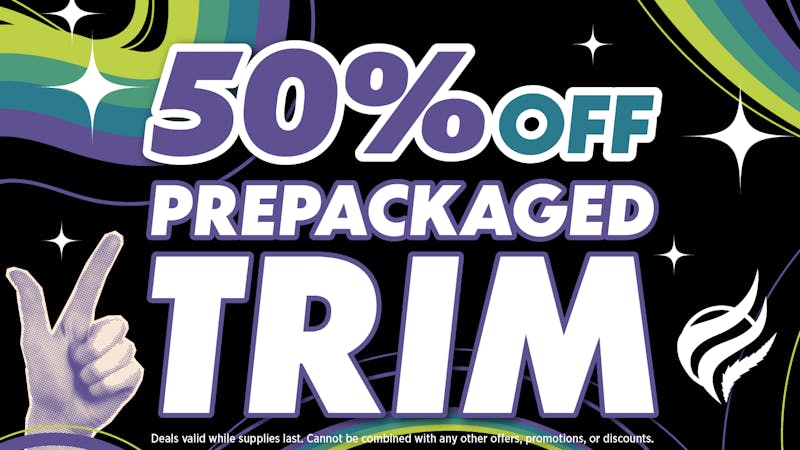 Great Northern Cannabis - Tudor 50% off Prepacked TRIM