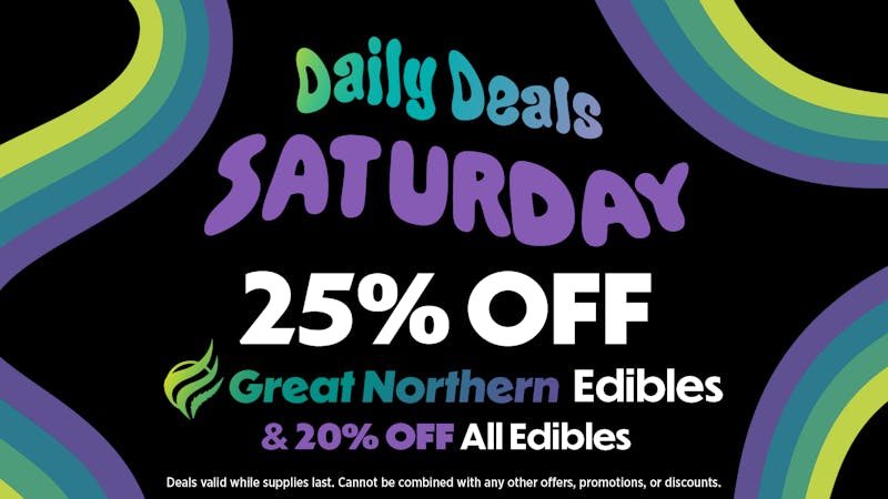 Great Northern Cannabis - Dimond 25% off Great Northern Edibles