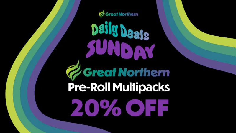 Great Northern Cannabis - Dimond 20% off Pre-Roll Mulitipacks