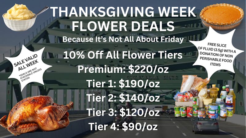 Indico Thanksgiving Week Flower Deals