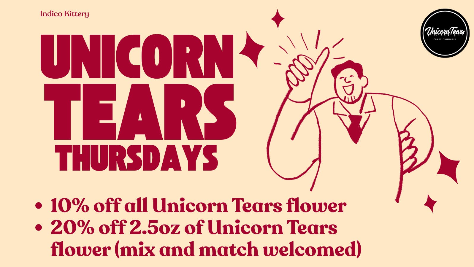 Indico Unicorn Tears Thursdays
