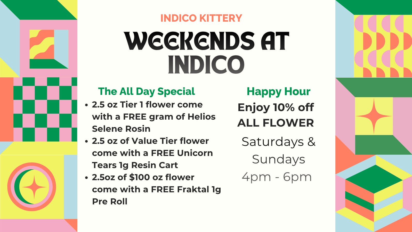 Indico Weekends At Indico!
