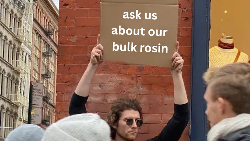 Indico BULK RESIN AND ROSIN STEALS