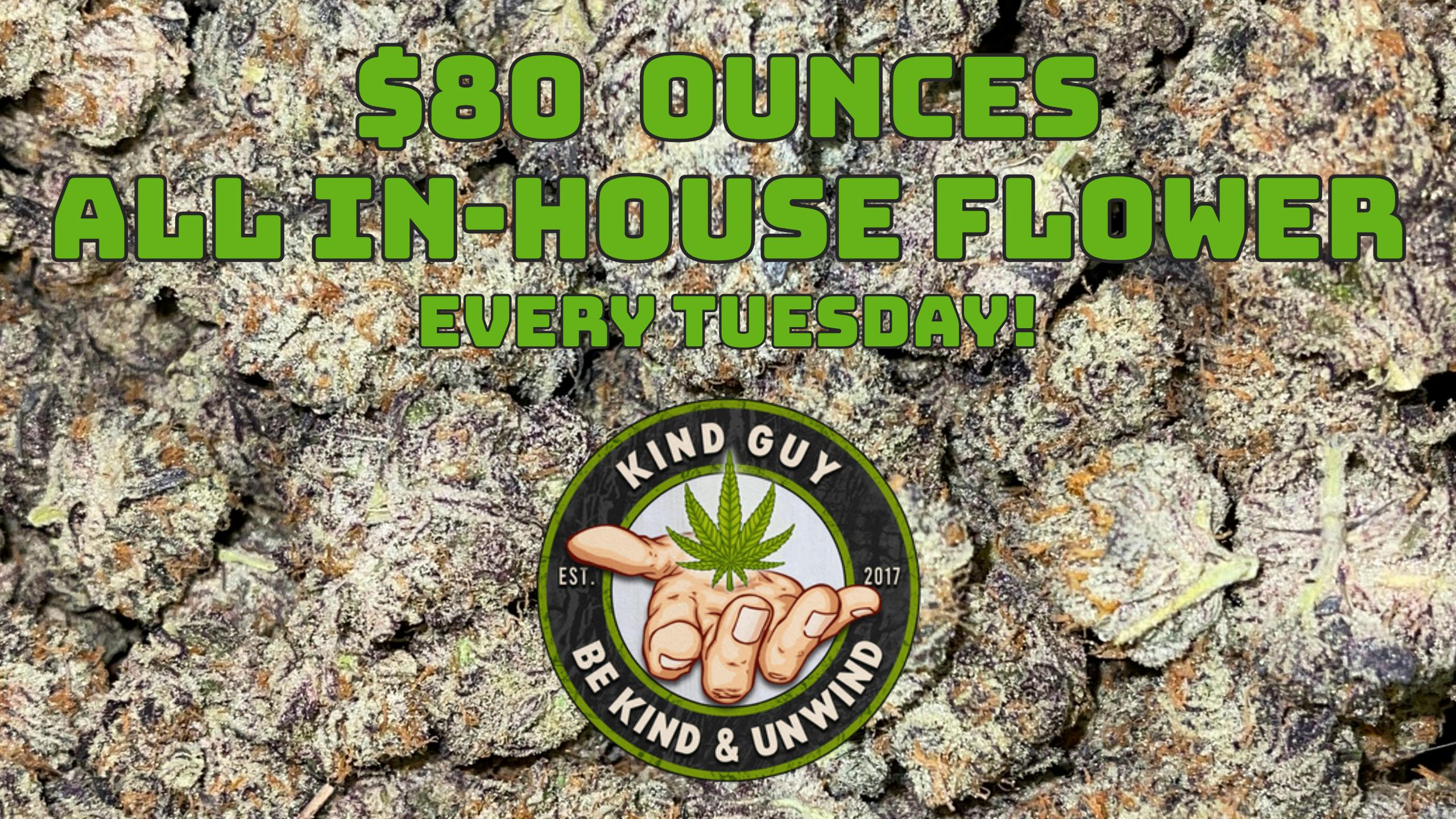 Kind Guy $80 Ounces of Kind Guy Flower