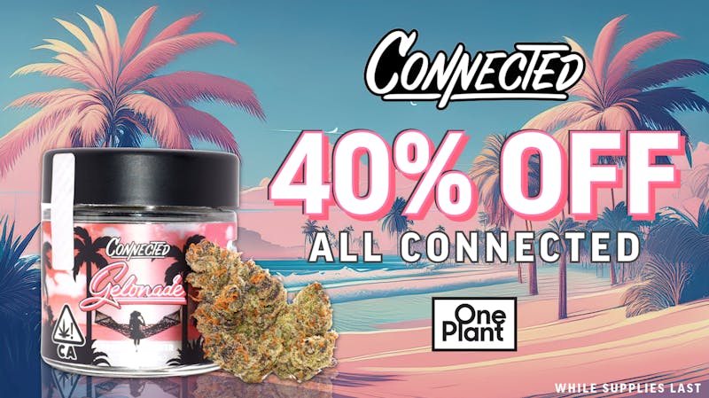 One Plant Lompoc 40% Off Connected Flower!