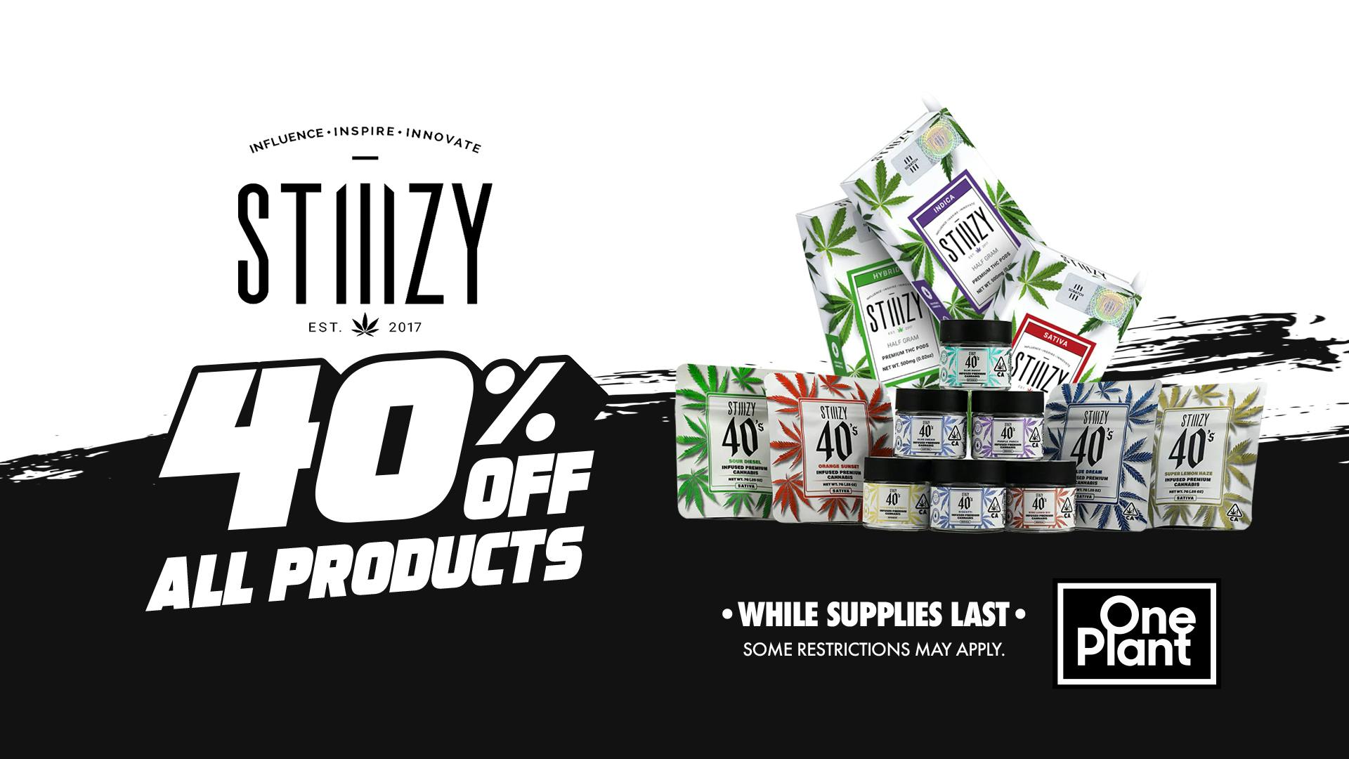 One Plant Lompoc 40% OFF Stiiizy