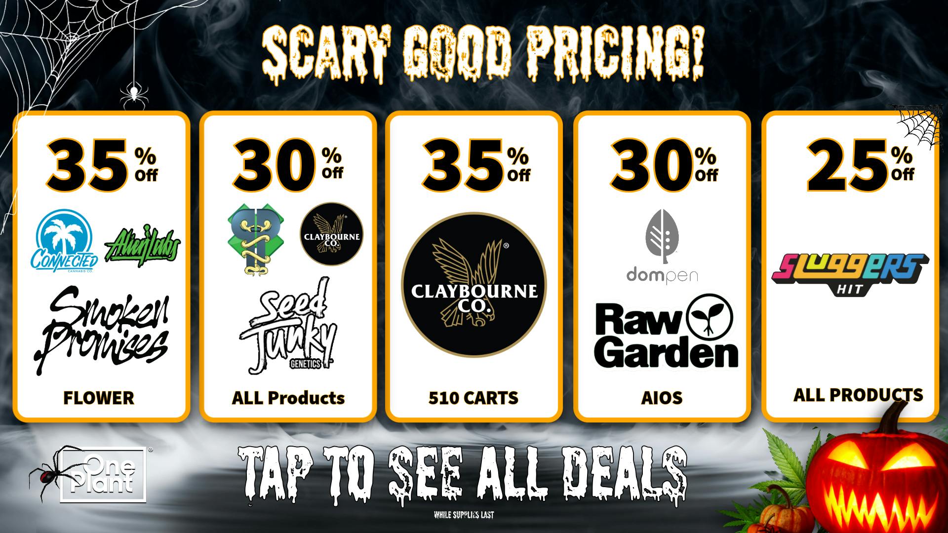 One Plant Delivery - Antioch Weekend Specials!