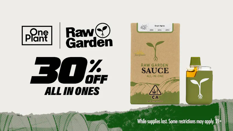 One Plant Salinas 30% OFF Raw Garden AIOs