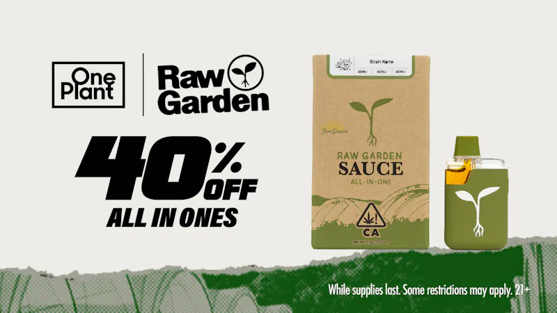 One Plant Lompoc 40% OFF Raw Garden AIOs