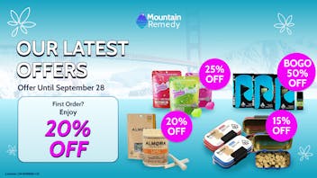 Mountain Remedy - Oakland Latest New Deals - Valid Until September 28th