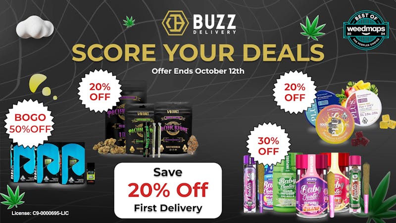 Buzz Delivery - San Jose* Valid until October 12th - Hot New Deals