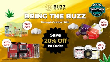 Buzz Delivery - Mountain View / Palo Alto Valid Until October 26th - Buzzing New Deals